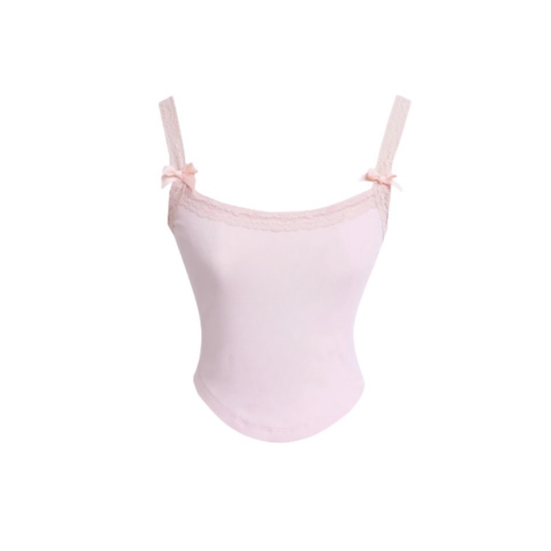 Lace Patchwork Waist Tank